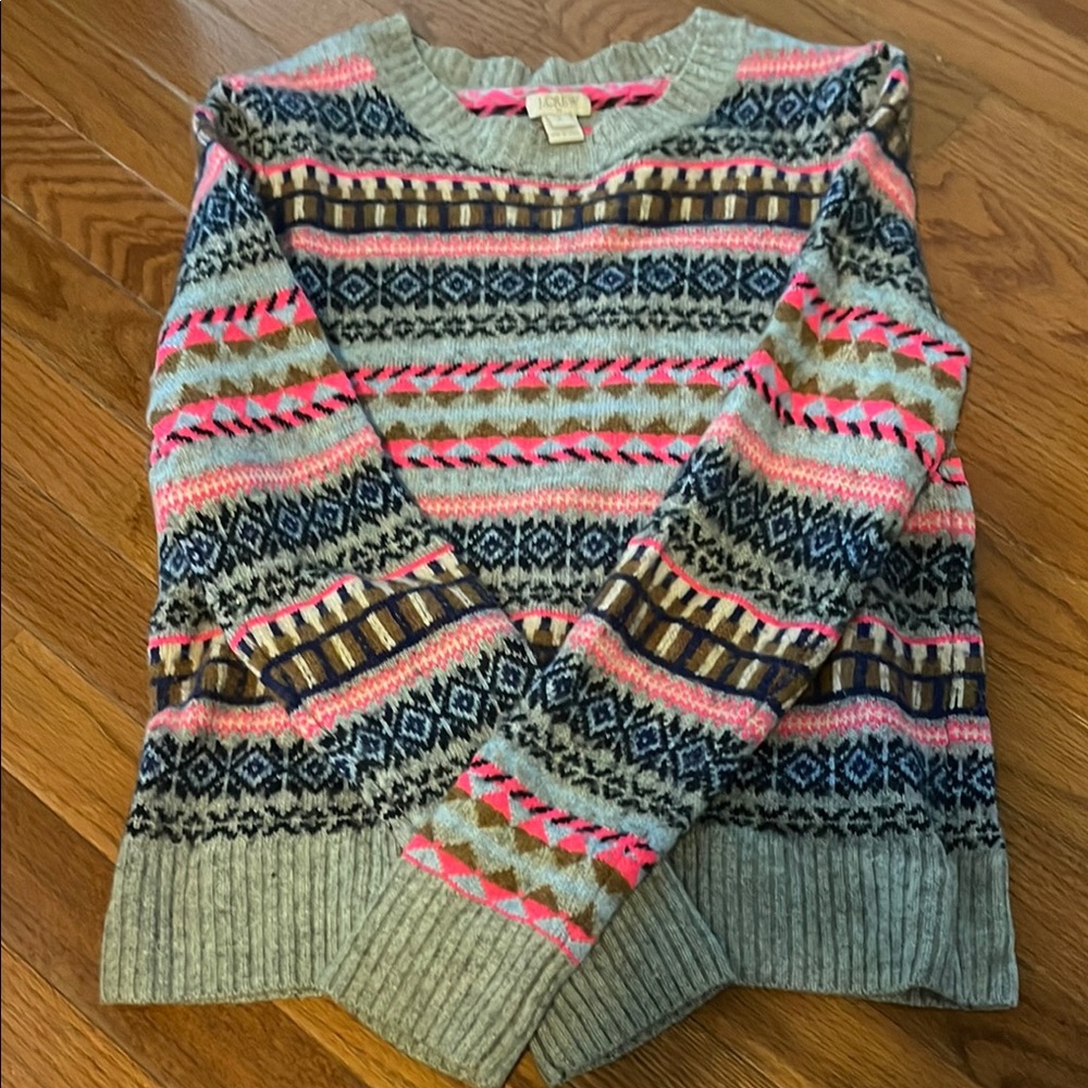 Colorful Patterned Sweater